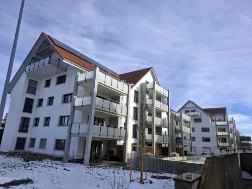 Gipserarbeiten Innen + Aussen Neubau, 2 MFH, 28 Wohnungen
