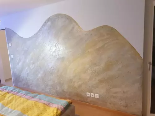 Schieferstruktur mit Farbgestaltung