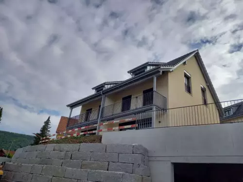 Gipserarbeiten Innen + Aussen: Neubau, EFH-Lährenbühl, Otelfingen